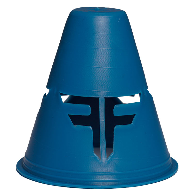 Unsolved wind pillar deep blue